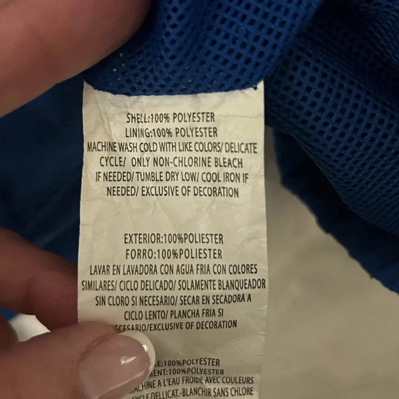 Ben Hogan Performance Golf jacket Men's Size Blue Windbreaker 1/4 Zip Size XL - Picture 5 of 8